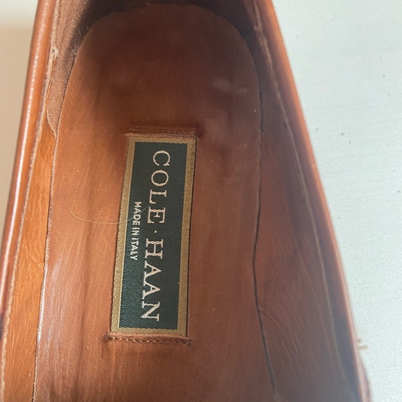 Leather Cole Haan Kiltie Leather Loafers - Picture 7 of 7